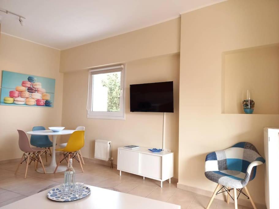 雅典Blue -Spacious 1Bdr Corner Flat/Balcony/View公寓 外观 照片