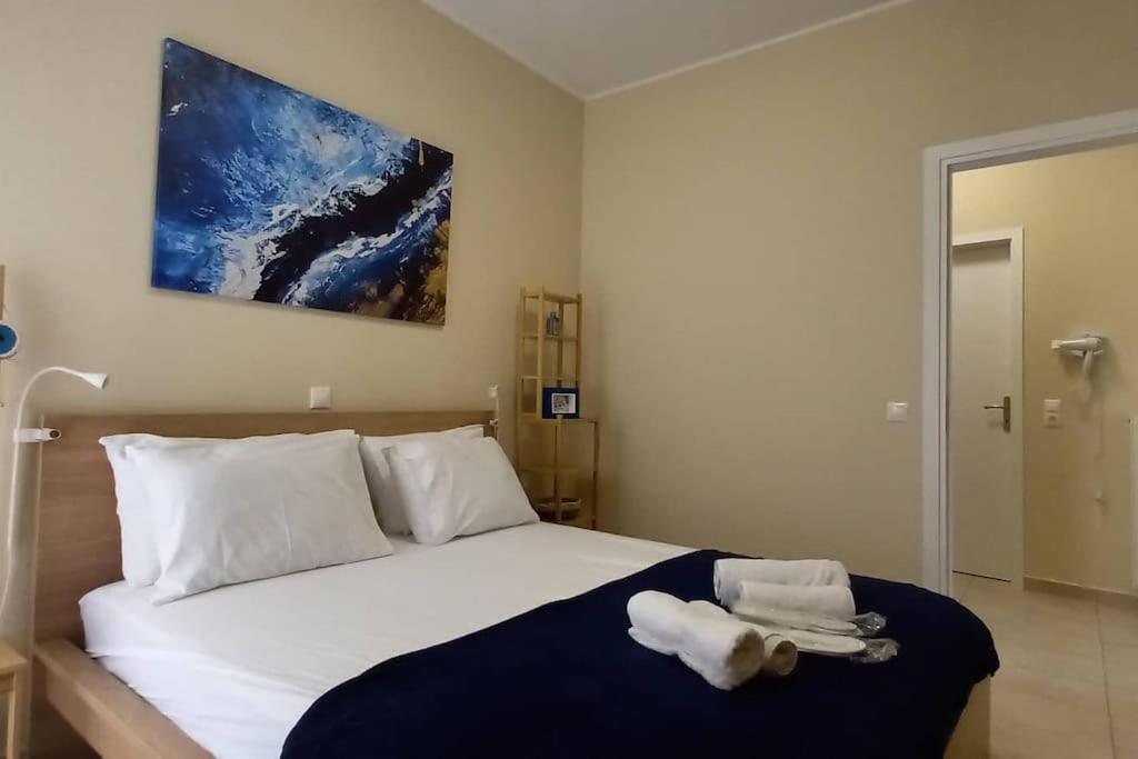 雅典Blue -Spacious 1Bdr Corner Flat/Balcony/View公寓 外观 照片